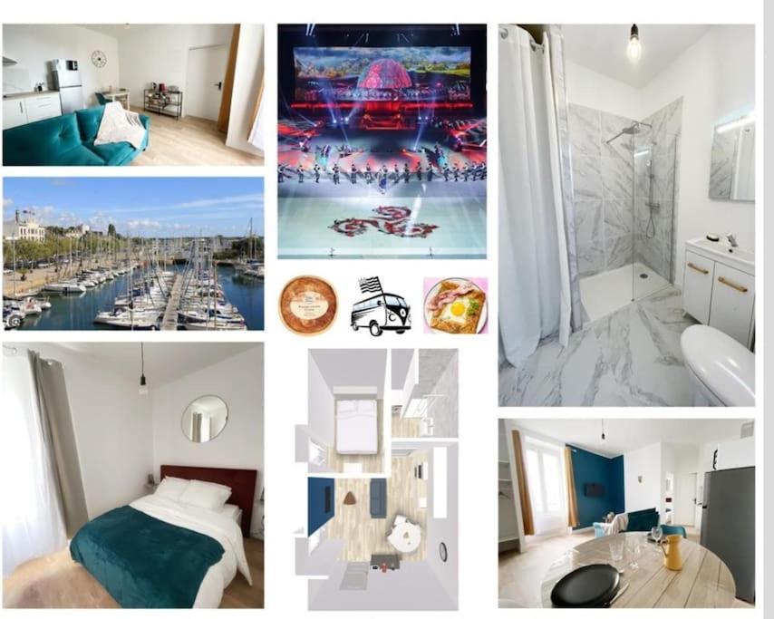شقة Lorient T2 , Hypercentre , Fibre ,Gare المظهر الخارجي الصورة